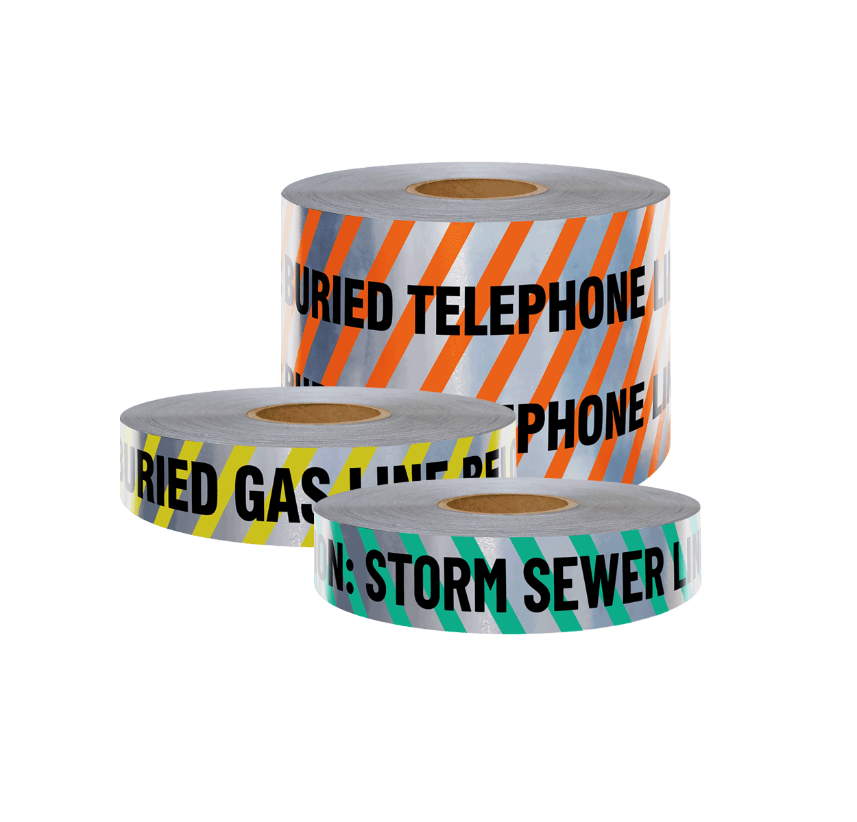 Detectable_Underground_Warning_Tape SRA Perforated PVC Pipe